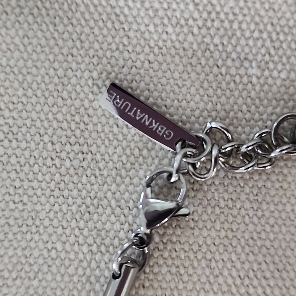 Knature The Label (Formerly Gypsy By Knature) Single Silver Moon Phase Anklet - Picture 3 of 6